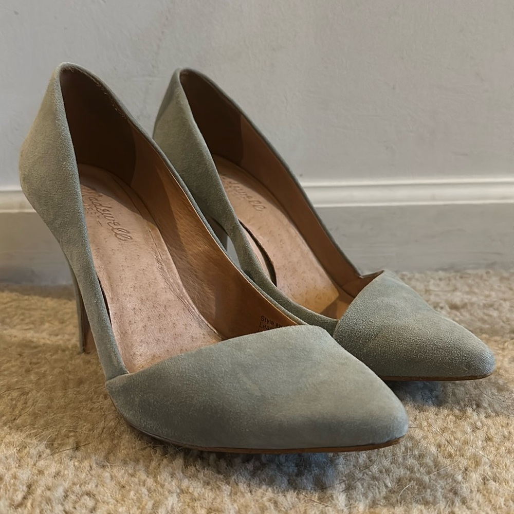 Suede Madewell Heels